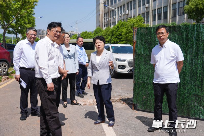 吴桂英以“四不两直”方式督导打通“断头路”工作。